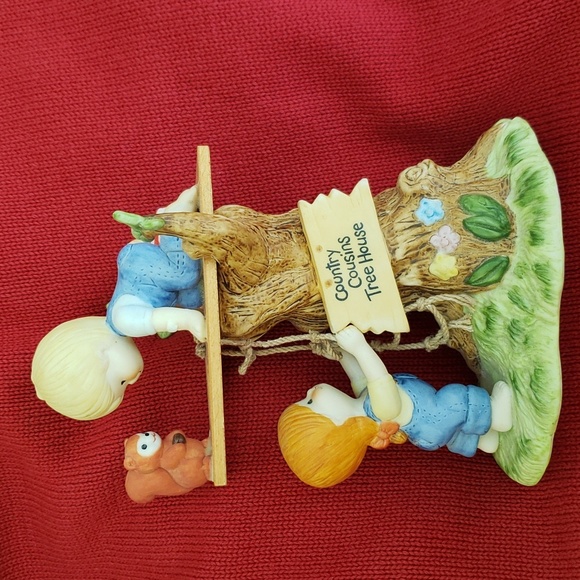 Enesco Country Cousins Treehouse - Picture 1 of 8